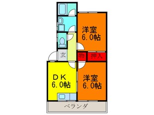 クオリティ－ハイツの物件間取画像